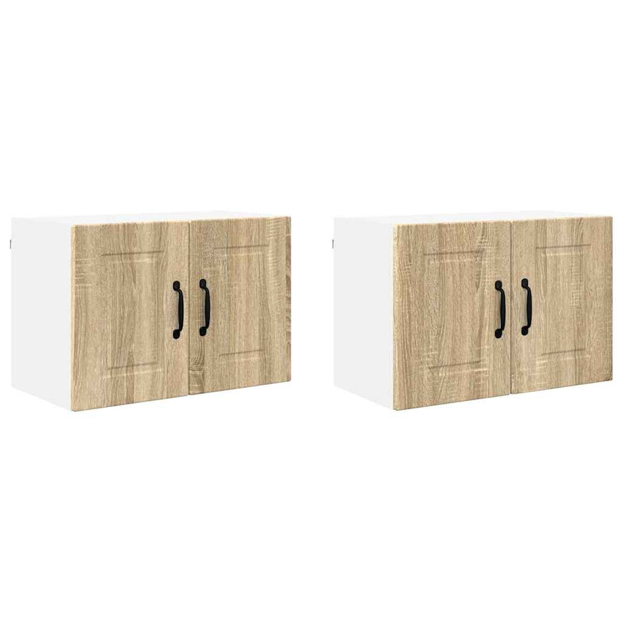 Keukenkast aan de muur 2 pcs Sonoma Eiken 60 x 31 x 40 cm