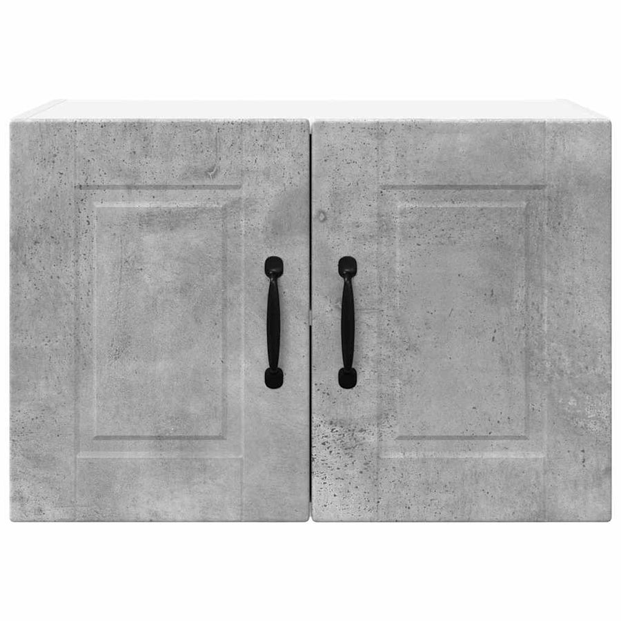 Keukenkast aan de muur 2 pcs Beton Grijs 60 x 31 x 40 cm