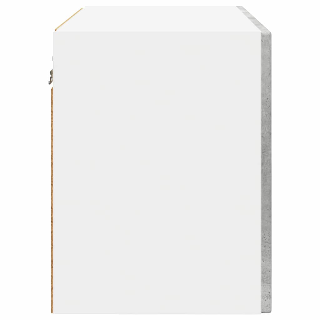 Keukenkast aan de muur 2 pcs Beton Grijs 60 x 31 x 40 cm