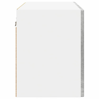 Keukenkast aan de muur 2 pcs Beton Grijs 60 x 31 x 40 cm