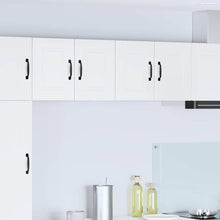 Keukenkast aan de muur met plank Hoogglans wit 60 x 31 x 40 cm