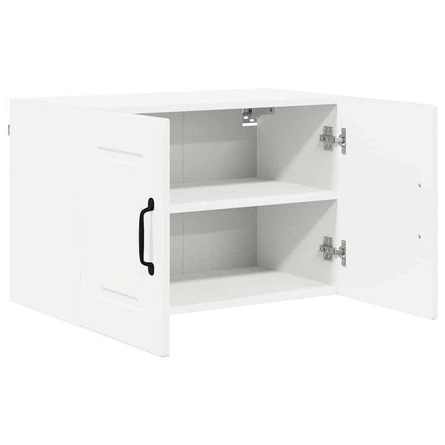 Keukenkast aan de muur 2 pcs Hoogglans wit 60 x 31 x 40 cm