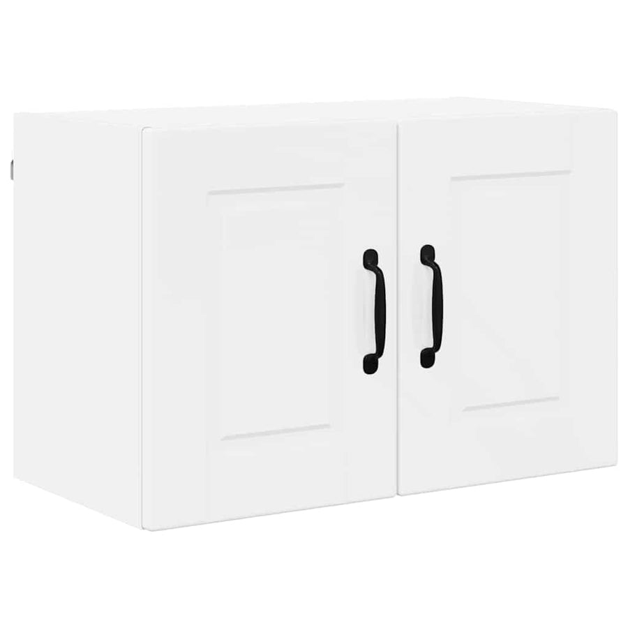 Keukenkast aan de muur 2 pcs Hoogglans wit 60 x 31 x 40 cm