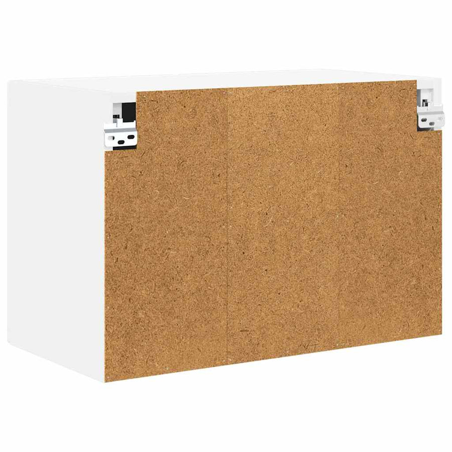 Keukenkast aan de muur 2 pcs Hoogglans wit 60 x 31 x 40 cm