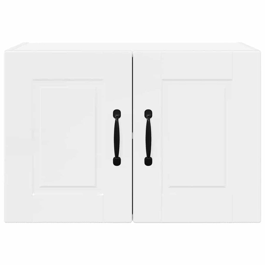 Keukenkast aan de muur 2 pcs Hoogglans wit 60 x 31 x 40 cm