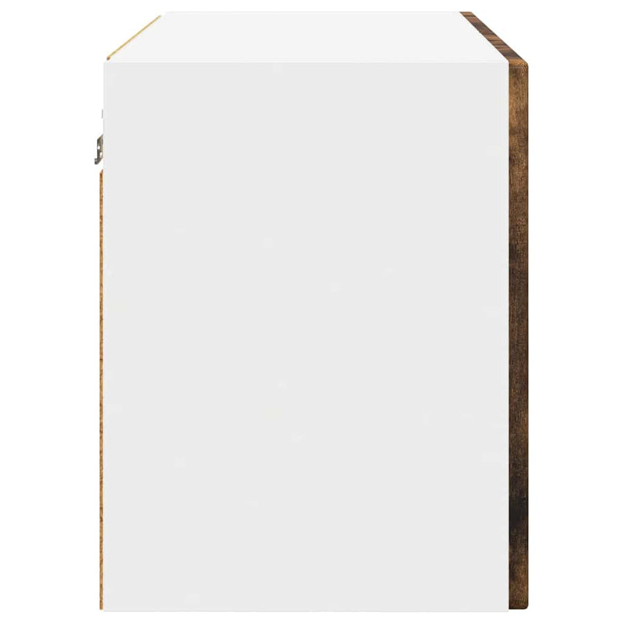 Keukenkast aan de muur 2 pcs Gerookt eiken 60 x 31 x 40 cm
