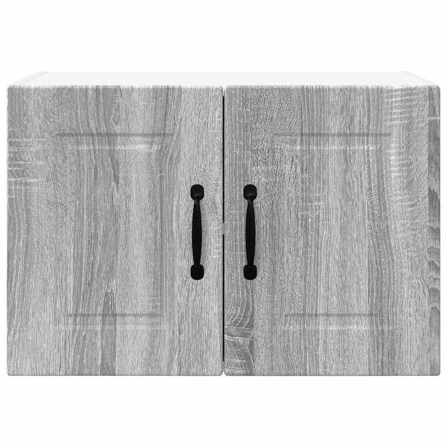 Keukenkast aan de muur met plank Grijs Sonoma 60 x 31 x 40 cm