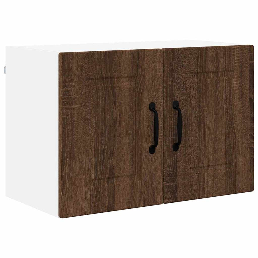Keukenkast aan de muur Bruin Eiken 60 x 31 x 40 cm Bewerkt hout