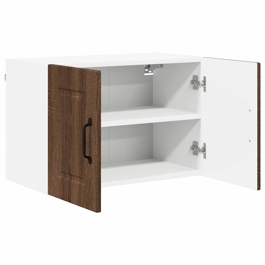 Keukenkast aan de muur Bruin Eiken 60 x 31 x 40 cm Bewerkt hout