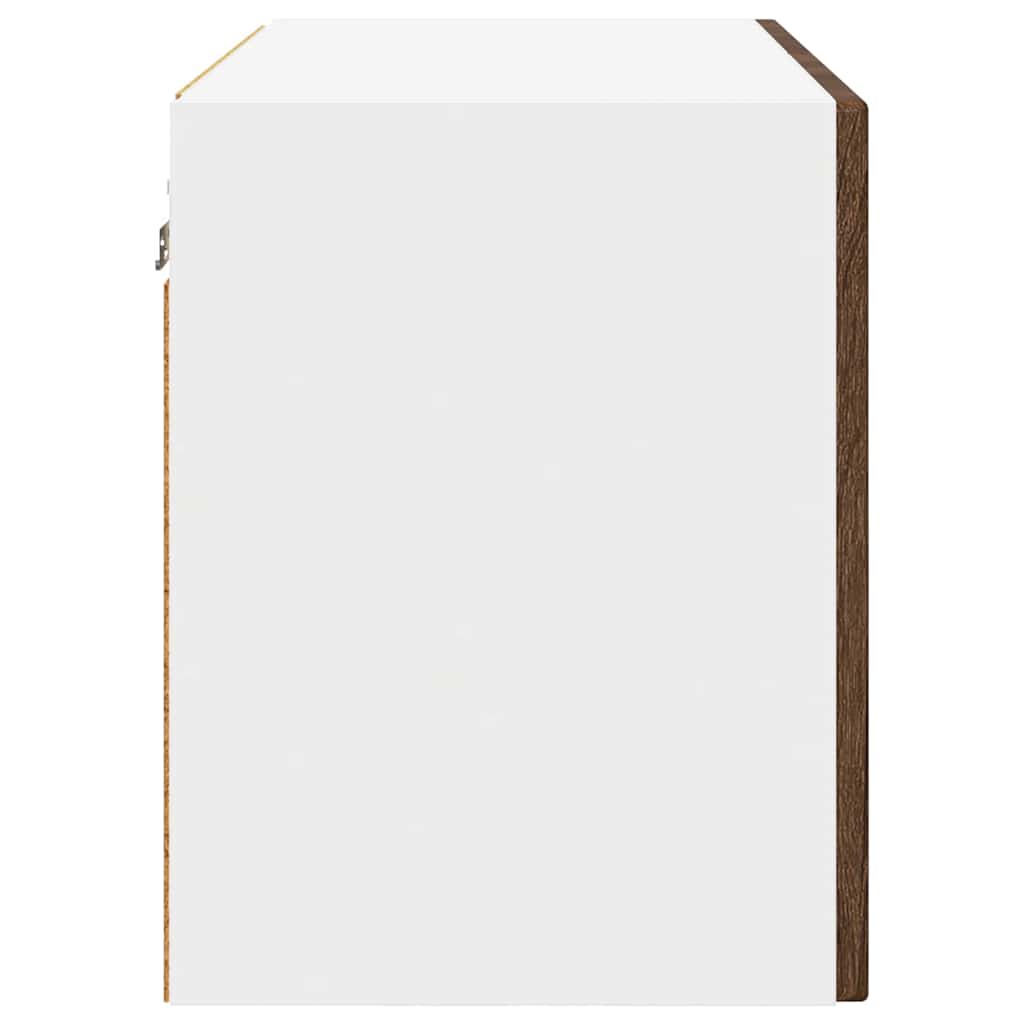 Keukenkast aan de muur Bruin Eiken 60 x 31 x 40 cm Bewerkt hout