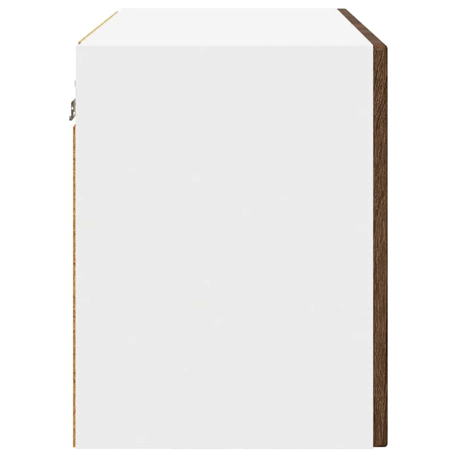 Keukenkast aan de muur Bruin Eiken 60 x 31 x 40 cm Bewerkt hout