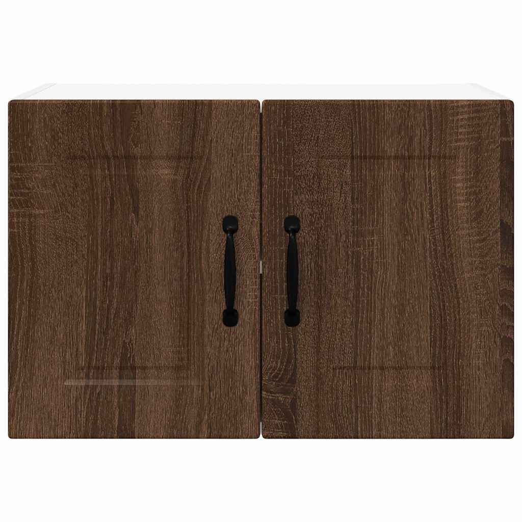 Keukenkast aan de muur 2 pcs Bruin Eiken 60 x 31 x 40 cm