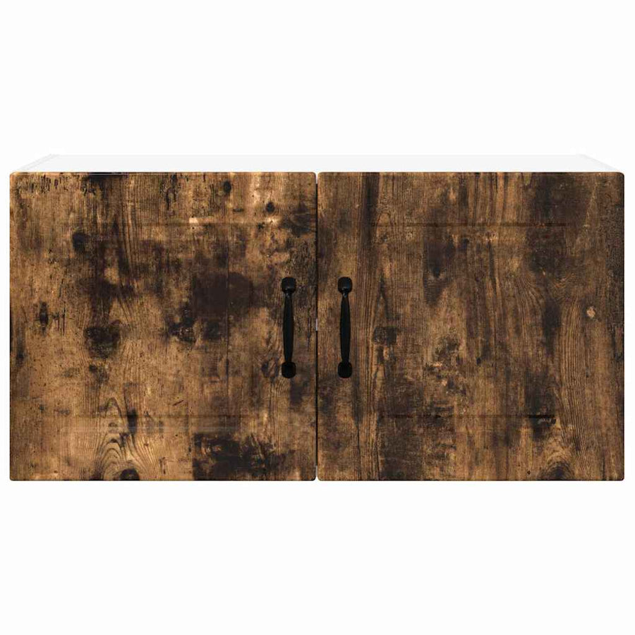 Keukenkast aan de muur met plank Gerookt eiken 80 x 31 x 40 cm