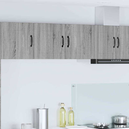 Keukenkast aan de muur met plank Grijs Sonoma 80 x 31 x 40 cm