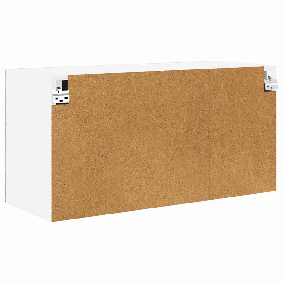 Keukenkast aan de muur met plank Grijs Sonoma 80 x 31 x 40 cm
