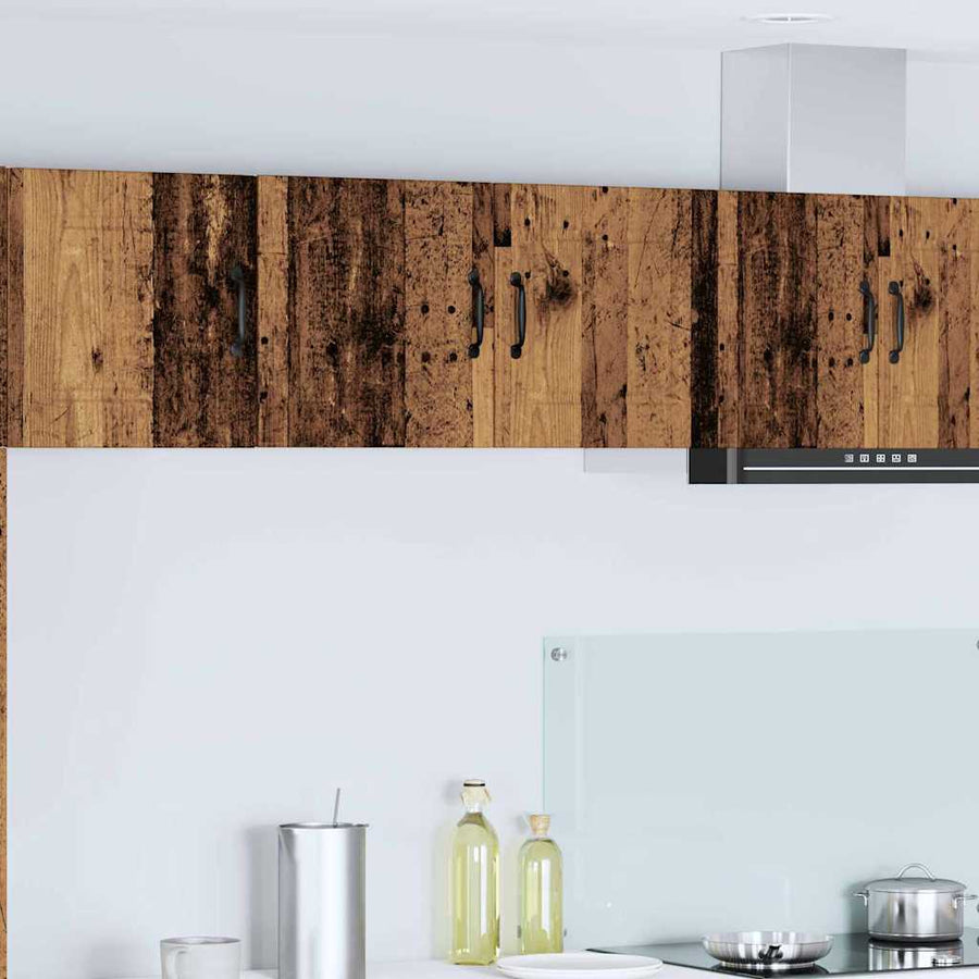 Keukenkast aan de muur Oud Hout 80 x 31 x 40 cm Bewerkt hout