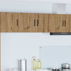 Wall Cabinet with Shelf Artisan Oak 80 x 31 x 40 cm Engineered Wood