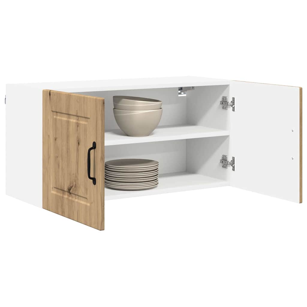 Keukenkast aan de muur met plank Artisan Eiken 80 x 31 x 40 cm