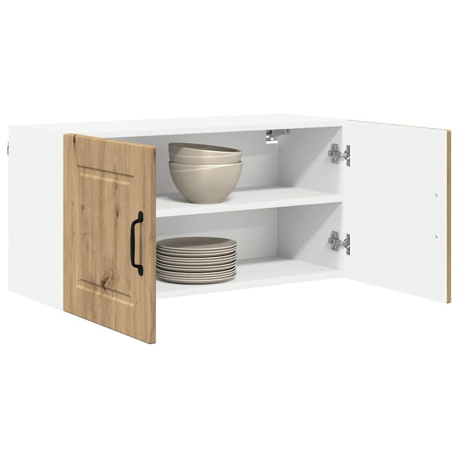 Keukenkast aan de muur met plank Artisan Eiken 80 x 31 x 40 cm