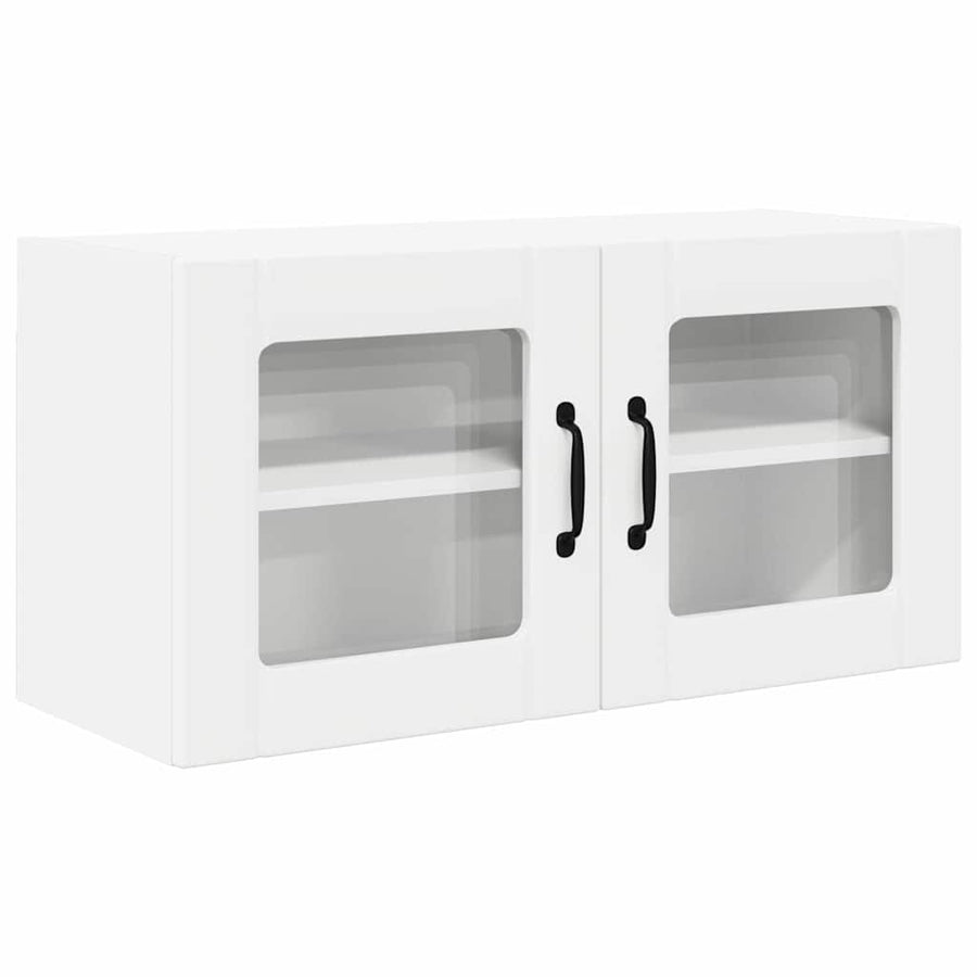 Keukenkast aan de muur Wit 80 x 31 x 40 cm Bewerkt hout