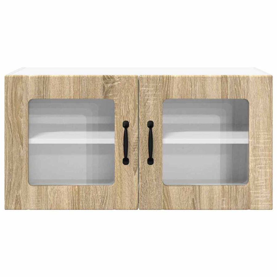 Keukenkast aan de muur met plank Sonoma Eiken 80 x 31 x 40 cm