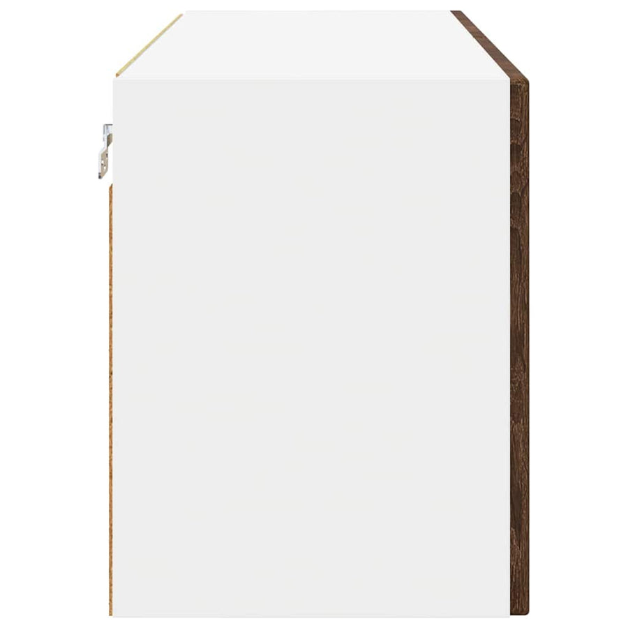 Keukenkast aan de muur Bruin Eiken 80 x 31 x 40 cm Bewerkt hout