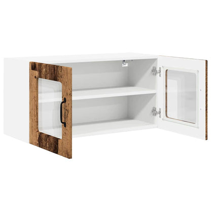 Keukenkast aan de muur Oud Hout 80 x 31 x 40 cm Bewerkt hout