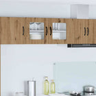 Kitchen Wall Cabinet with Shelf Artisan Oak 80 x 31 x 40 cm Engineered Wood