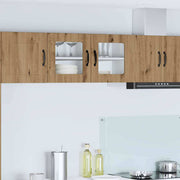 Keukenkast 80x31x40 cm Artisan Eiken bewerkt hout