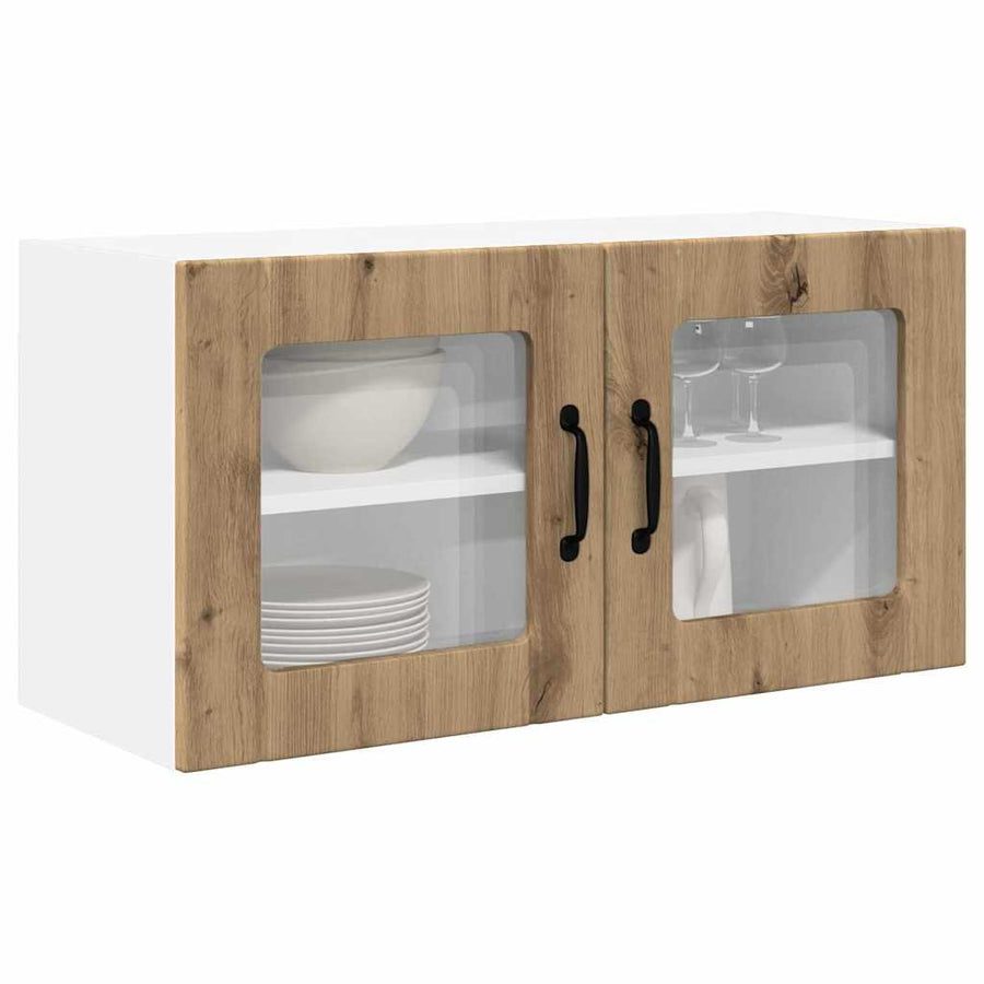 Keukenkast aan de muur met plank Artisan Eiken 80 x 31 x 40 cm