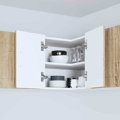 Keukenkast aan de muur met plank Sonoma Eiken 57 x 57 x 40 cm
