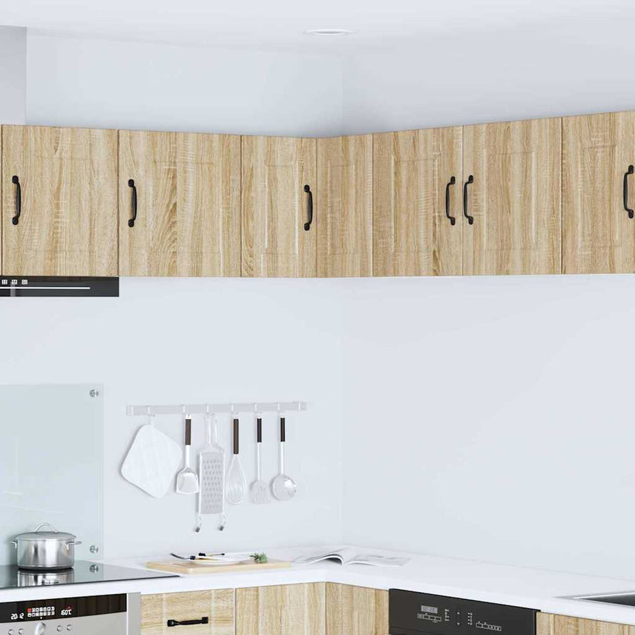 Keukenkast aan de muur met plank Sonoma Eiken 57 x 57 x 40 cm