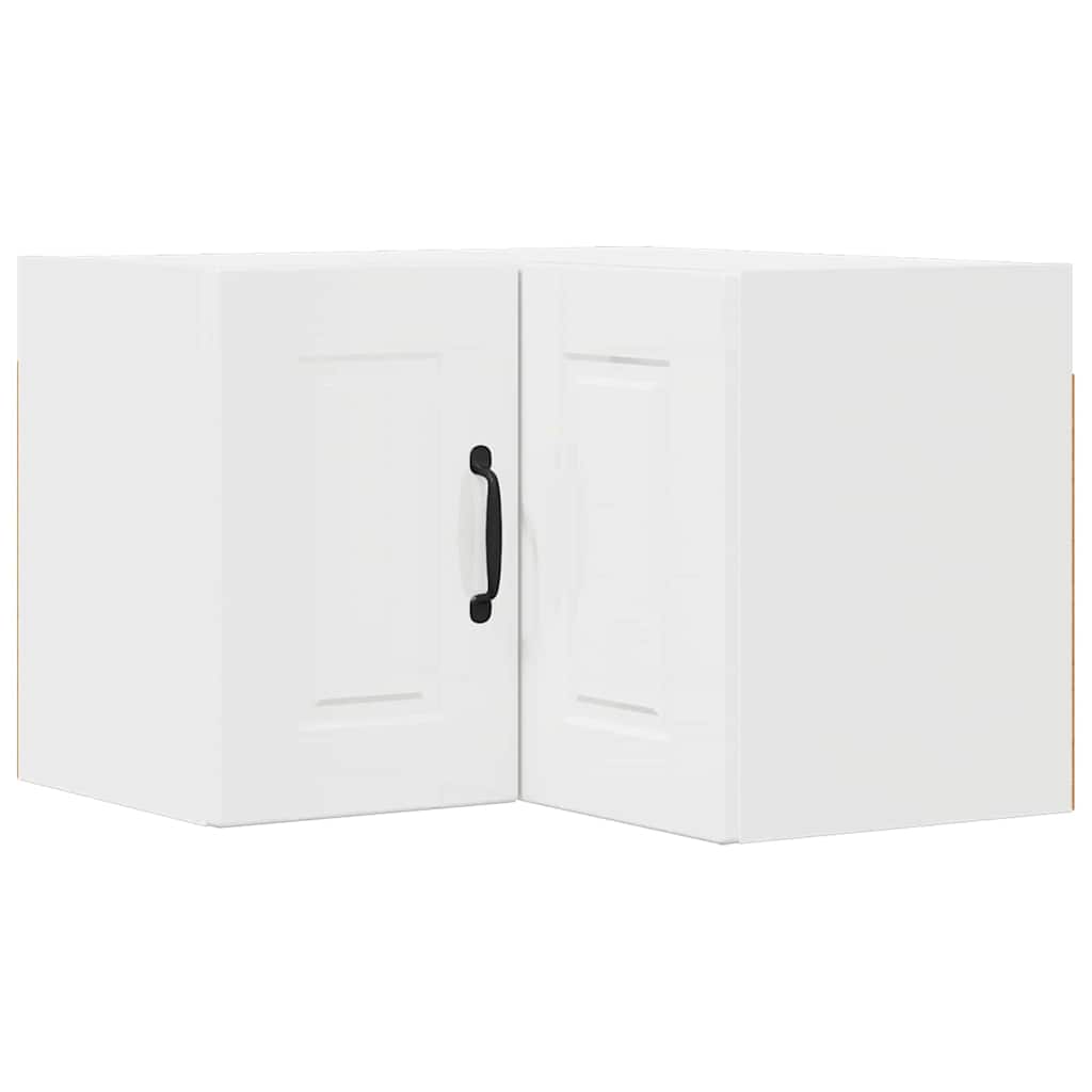 Keukenkast aan de muur met plank Hoogglans wit 57 x 57 x 40 cm