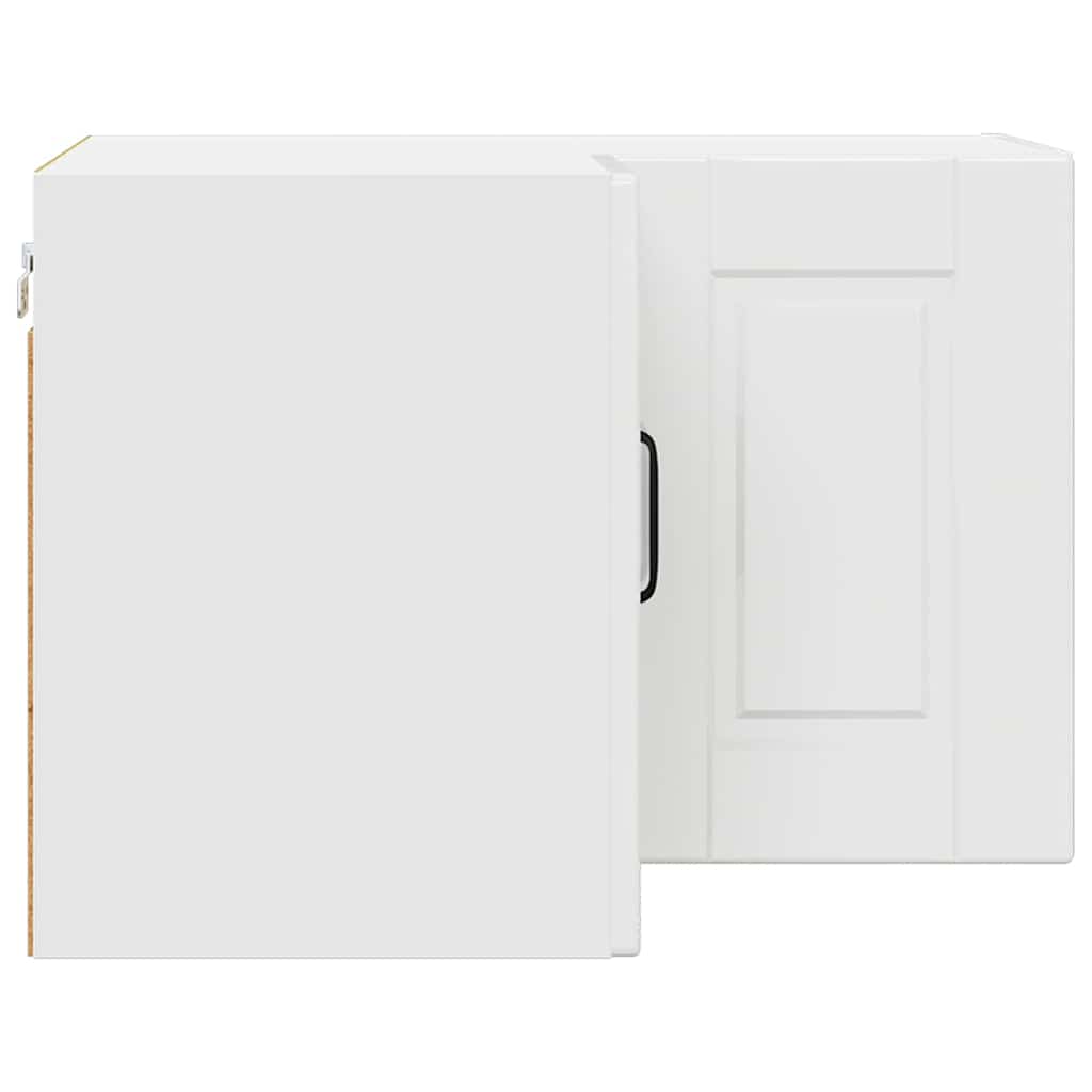Keukenkast aan de muur met plank Hoogglans wit 57 x 57 x 40 cm
