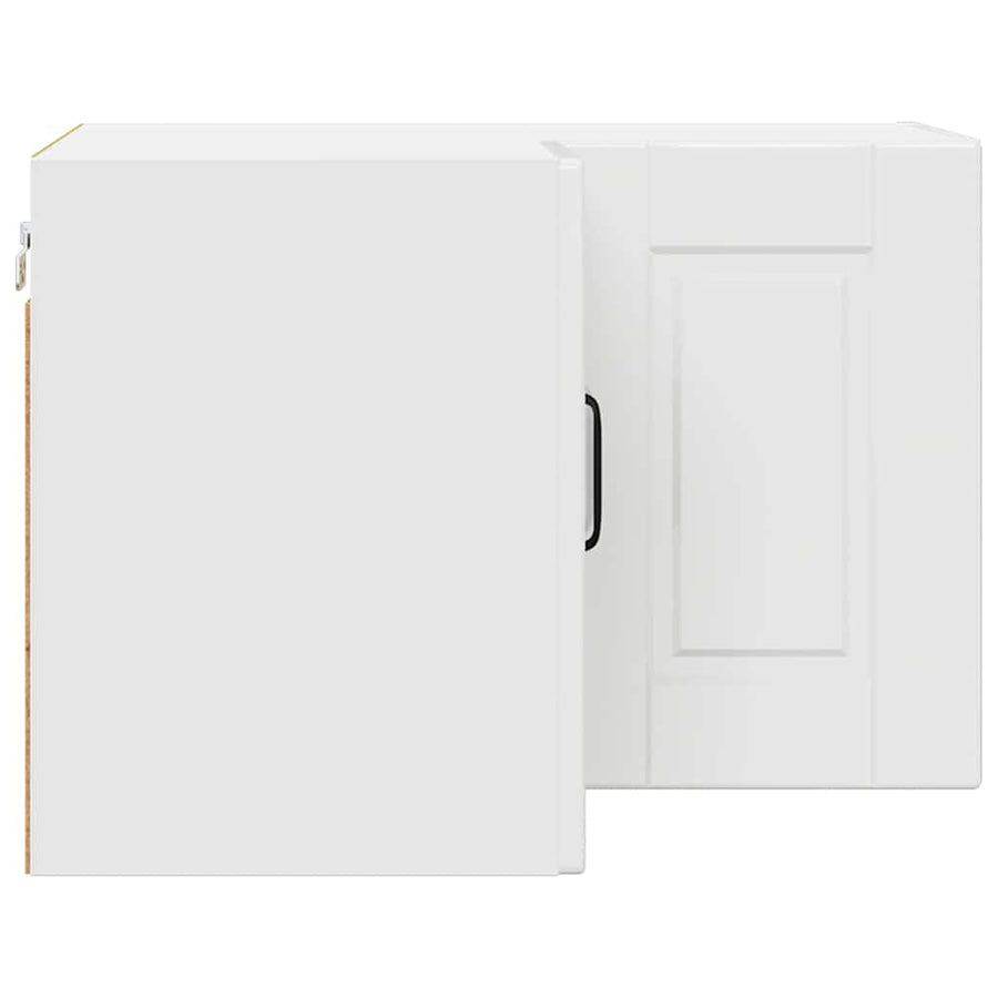 Keukenkast aan de muur met plank Hoogglans wit 57 x 57 x 40 cm