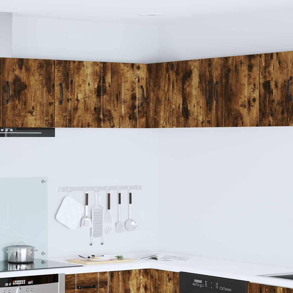 Keukenkast aan de muur met plank Gerookt eiken 57 x 57 x 40 cm