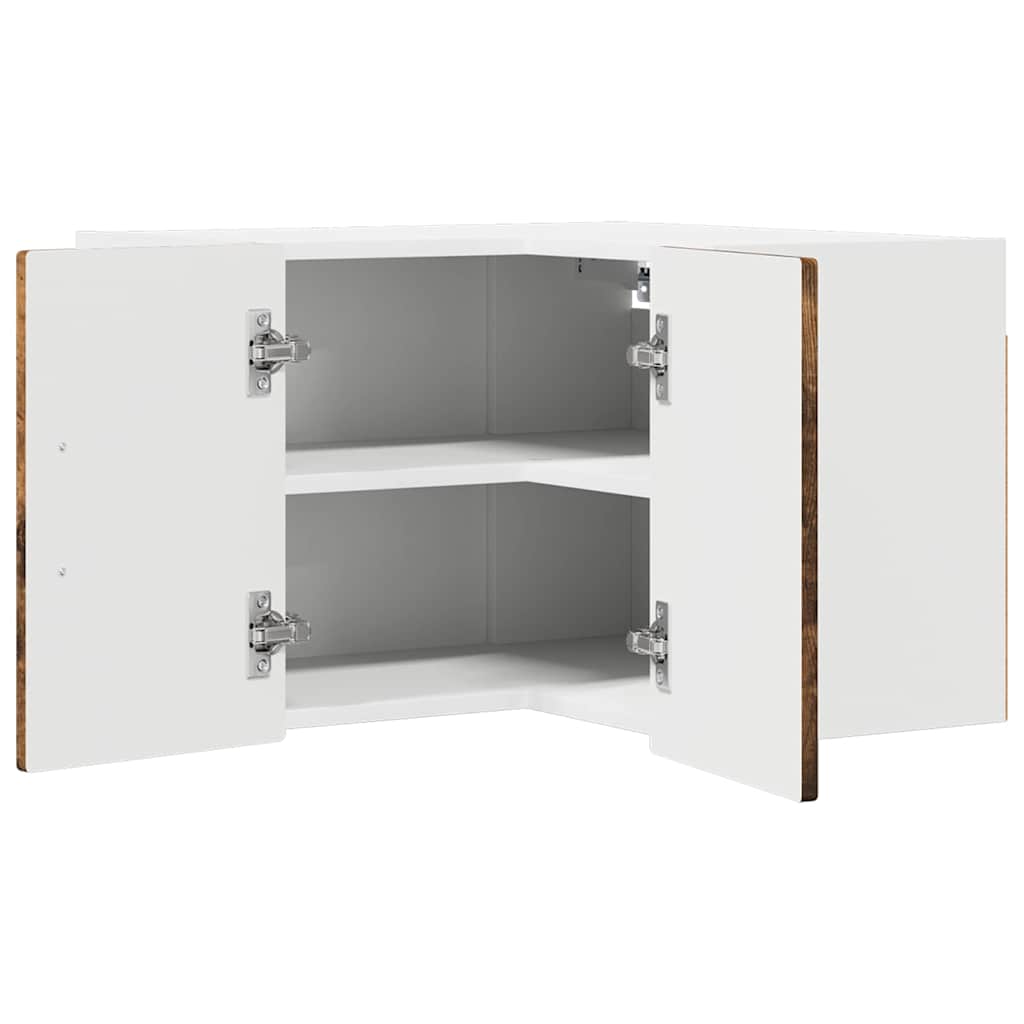 Keukenkast aan de muur met plank Gerookt eiken 57 x 57 x 40 cm