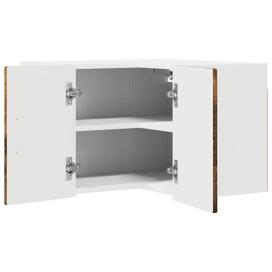 Keukenkast aan de muur met plank Gerookt eiken 57 x 57 x 40 cm