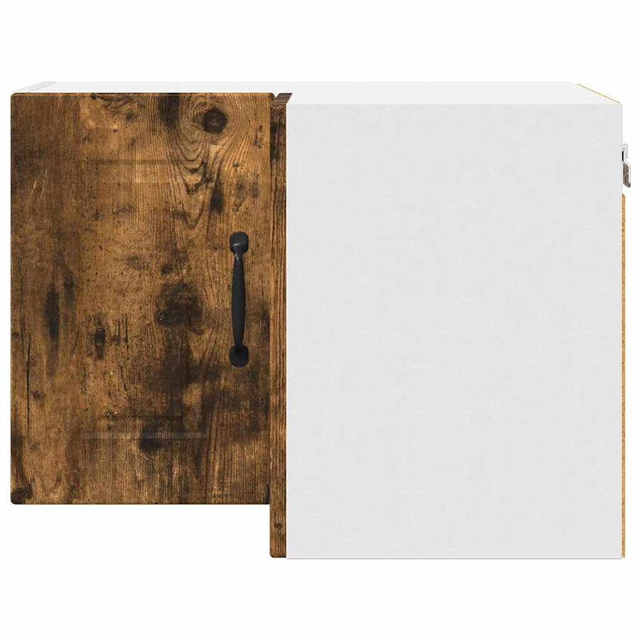 Keukenkast aan de muur met plank Gerookt eiken 57 x 57 x 40 cm