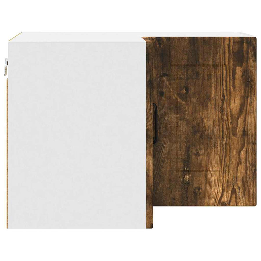 Keukenkast aan de muur met plank Gerookt eiken 57 x 57 x 40 cm