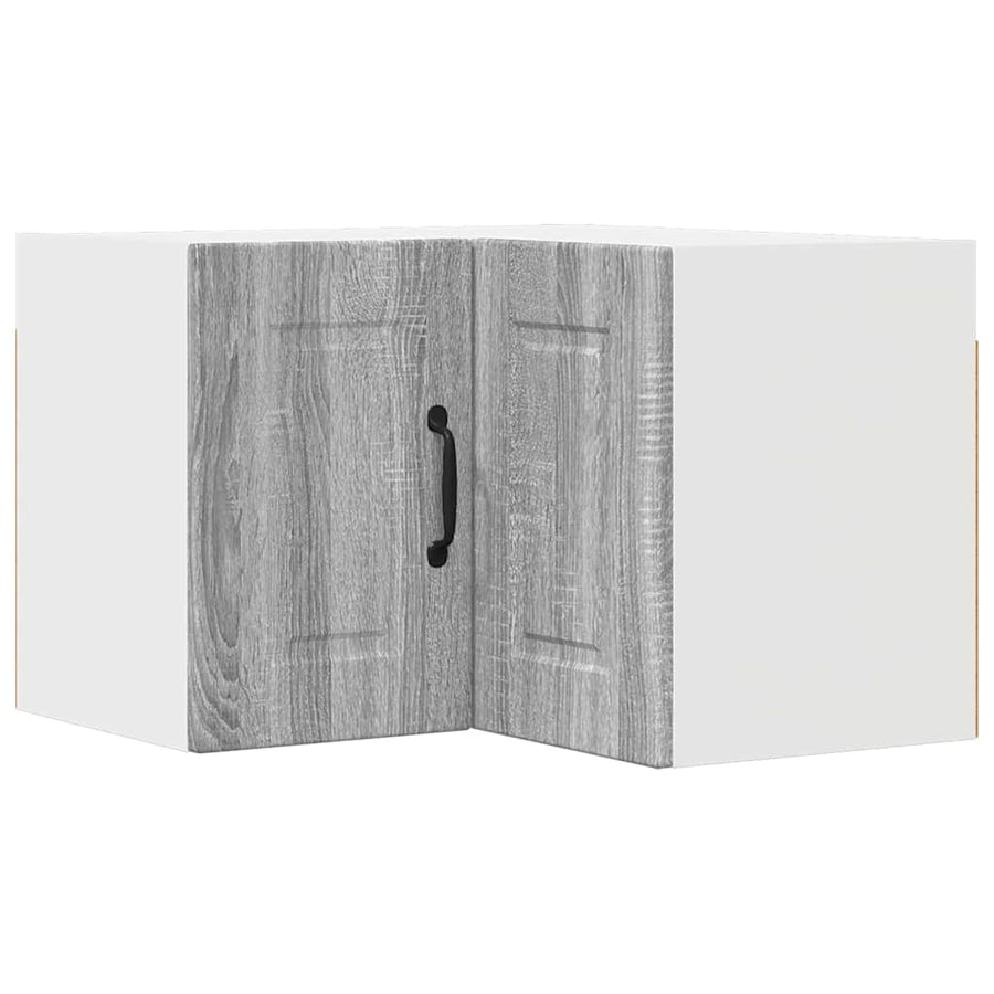 Keukenkast aan de muur met plank Grijs Sonoma 57 x 57 x 40 cm