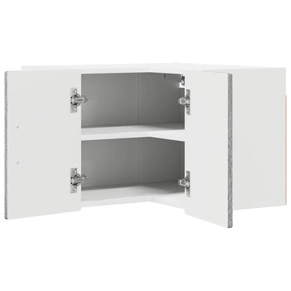 Keukenkast aan de muur met plank Grijs Sonoma 57 x 57 x 40 cm