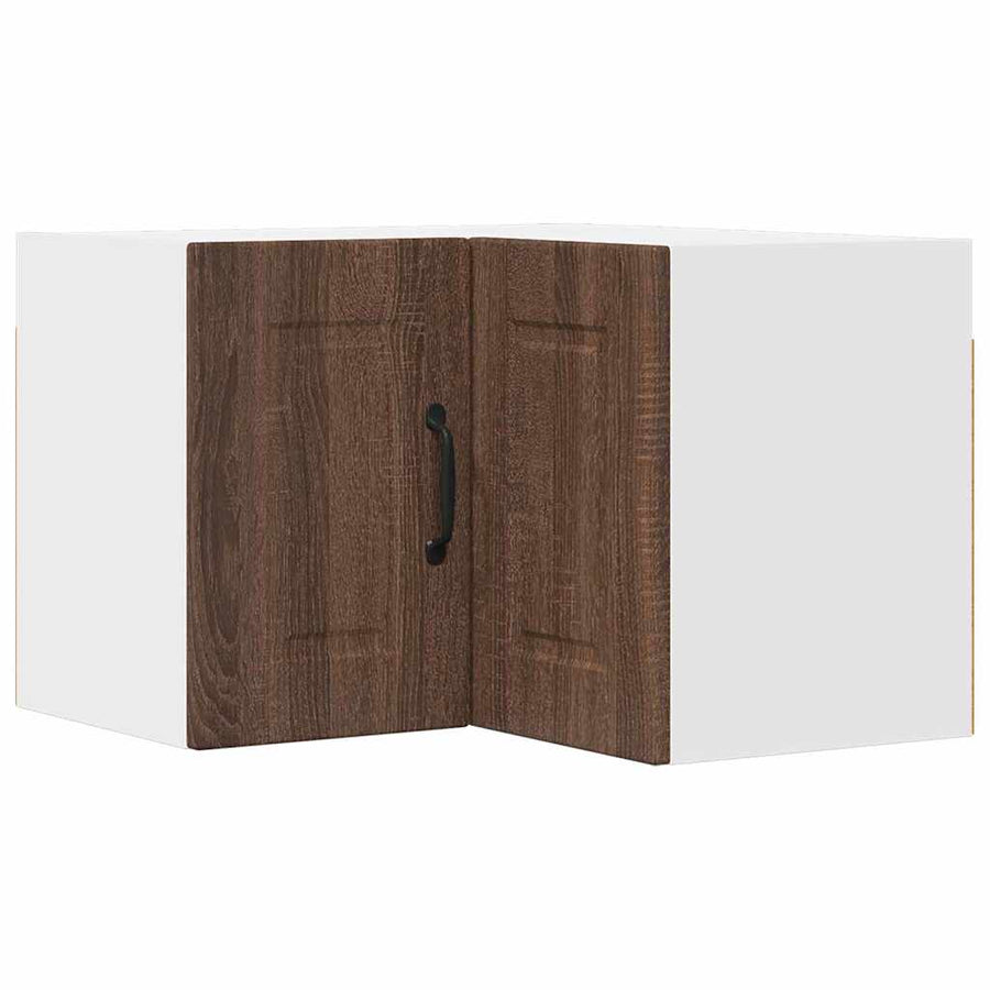 Keukenkast aan de muur Bruin Eiken 57 x 57 x 40 cm Bewerkt hout