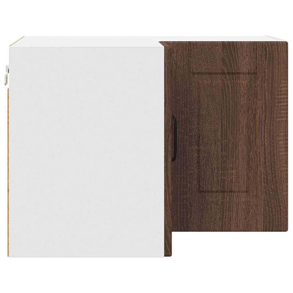 Keukenkast aan de muur Bruin Eiken 57 x 57 x 40 cm Bewerkt hout