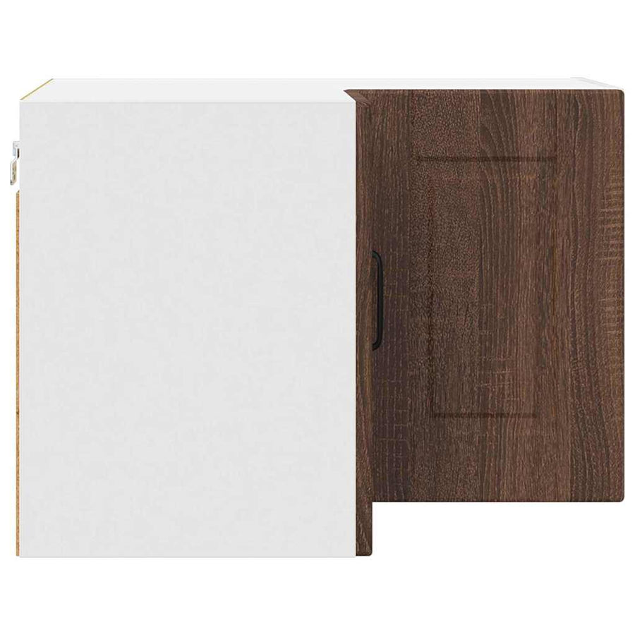 Keukenkast aan de muur Bruin Eiken 57 x 57 x 40 cm Bewerkt hout
