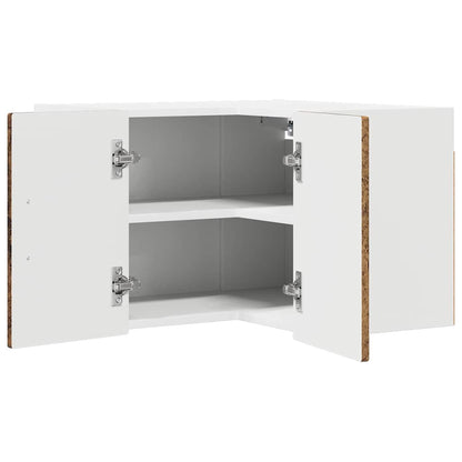 Keukenkast aan de muur Oud Hout 57 x 57 x 40 cm Bewerkt hout