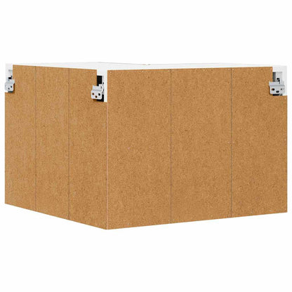 Keukenkast aan de muur Oud Hout 57 x 57 x 40 cm Bewerkt hout