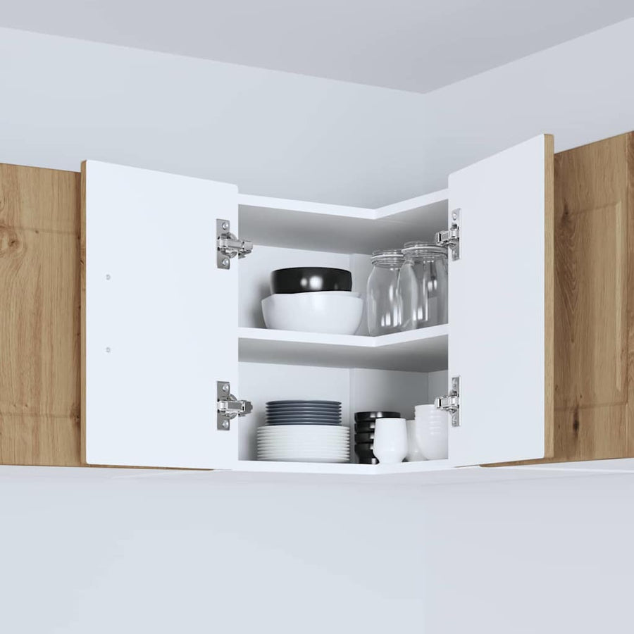 Keukenkast aan de muur met plank Artisan Eiken 57 x 57 x 40 cm