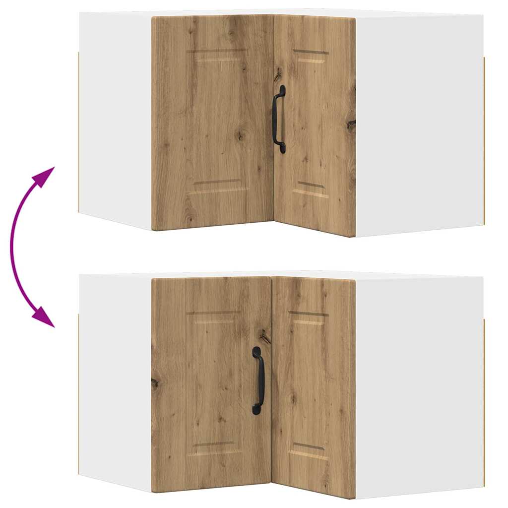 Keukenkast aan de muur met plank Artisan Eiken 57 x 57 x 40 cm