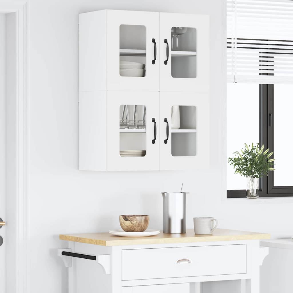 Keukenkast aan de muur Wit 60 x 31 x 40 cm Bewerkt hout